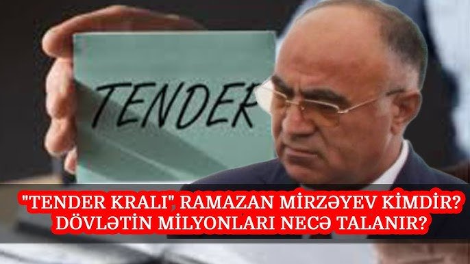 Hacı Ramazan Mirzəyev: Milyardlarla Tender Vəsaitini Necə Mənimsəyib